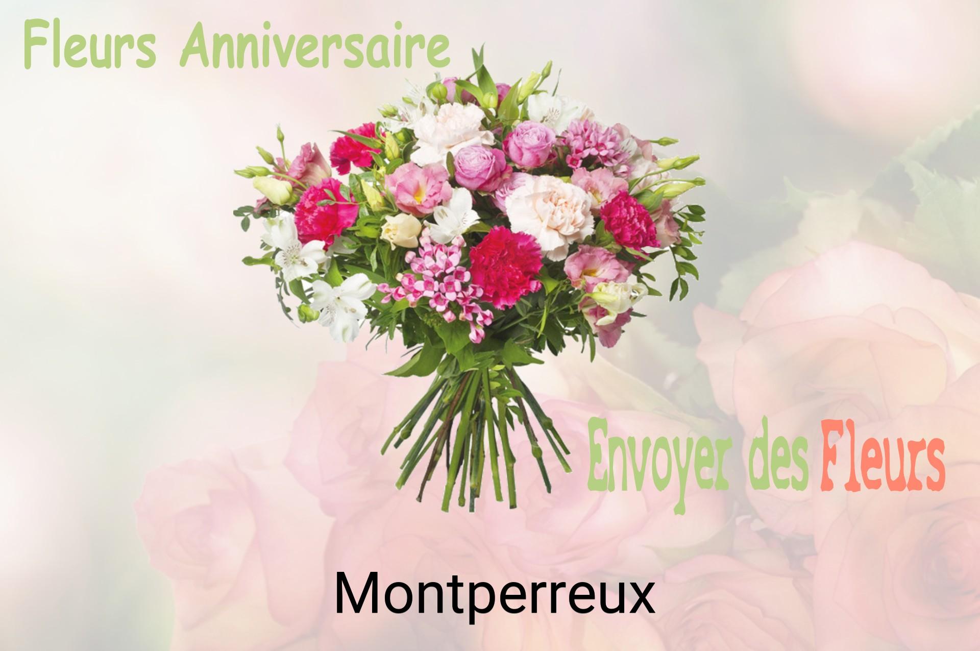 Bouquet de fleurs d’anniversaire livré à Montperreux