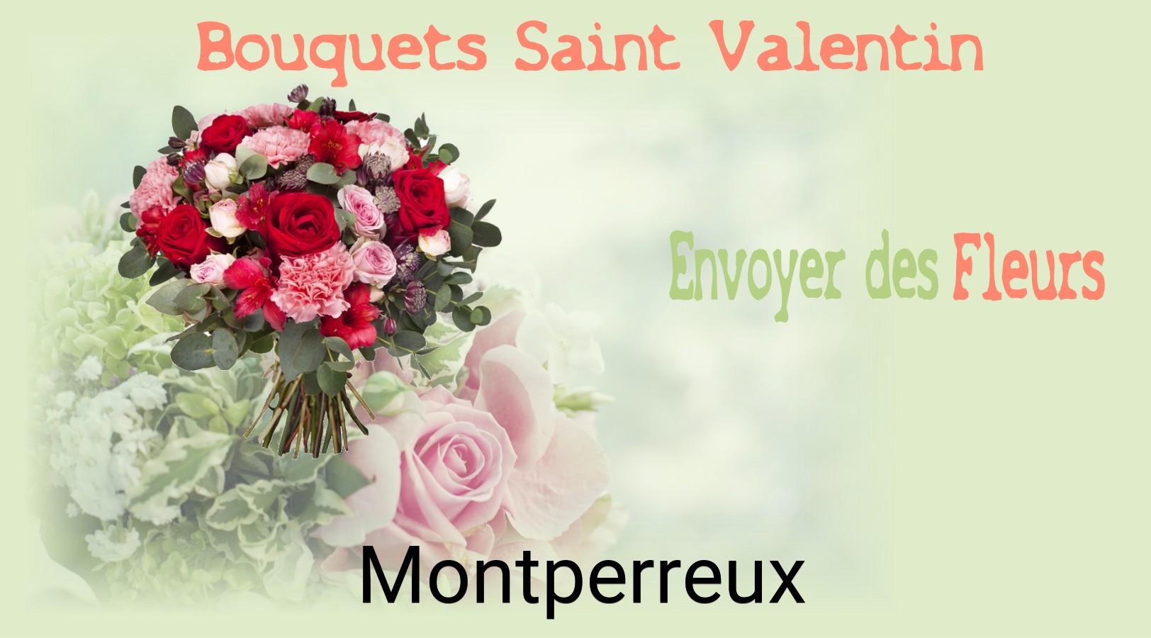 Roses de Saint-Valentin livrées à Montperreux